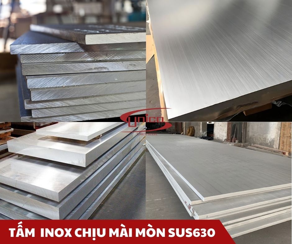 Tấm inox chịu mài mòn SUS630 - Unico Steel